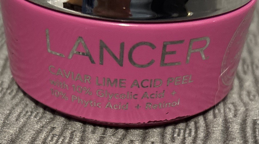 Lancer – Caviar Lime Acid Peel Glycolic & Phytic Acid Retinol 1.7 oz