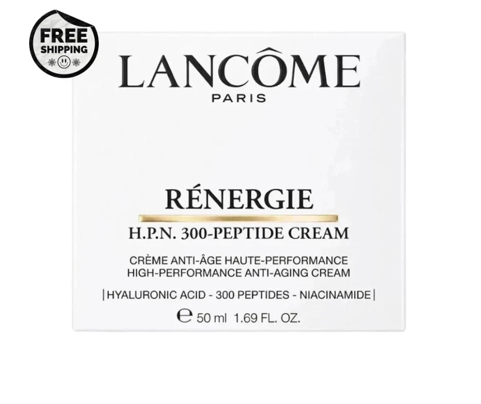 Lancome Renergie HPN 300 Peptide Face Cream 50ml 1.69oz New & Sealed