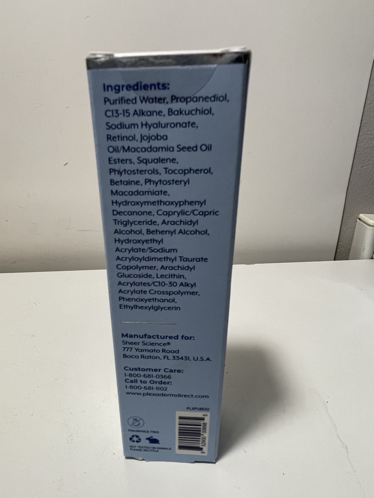NEW plexaderm dual action repair cream Anti-Aging Duo 1oz.
