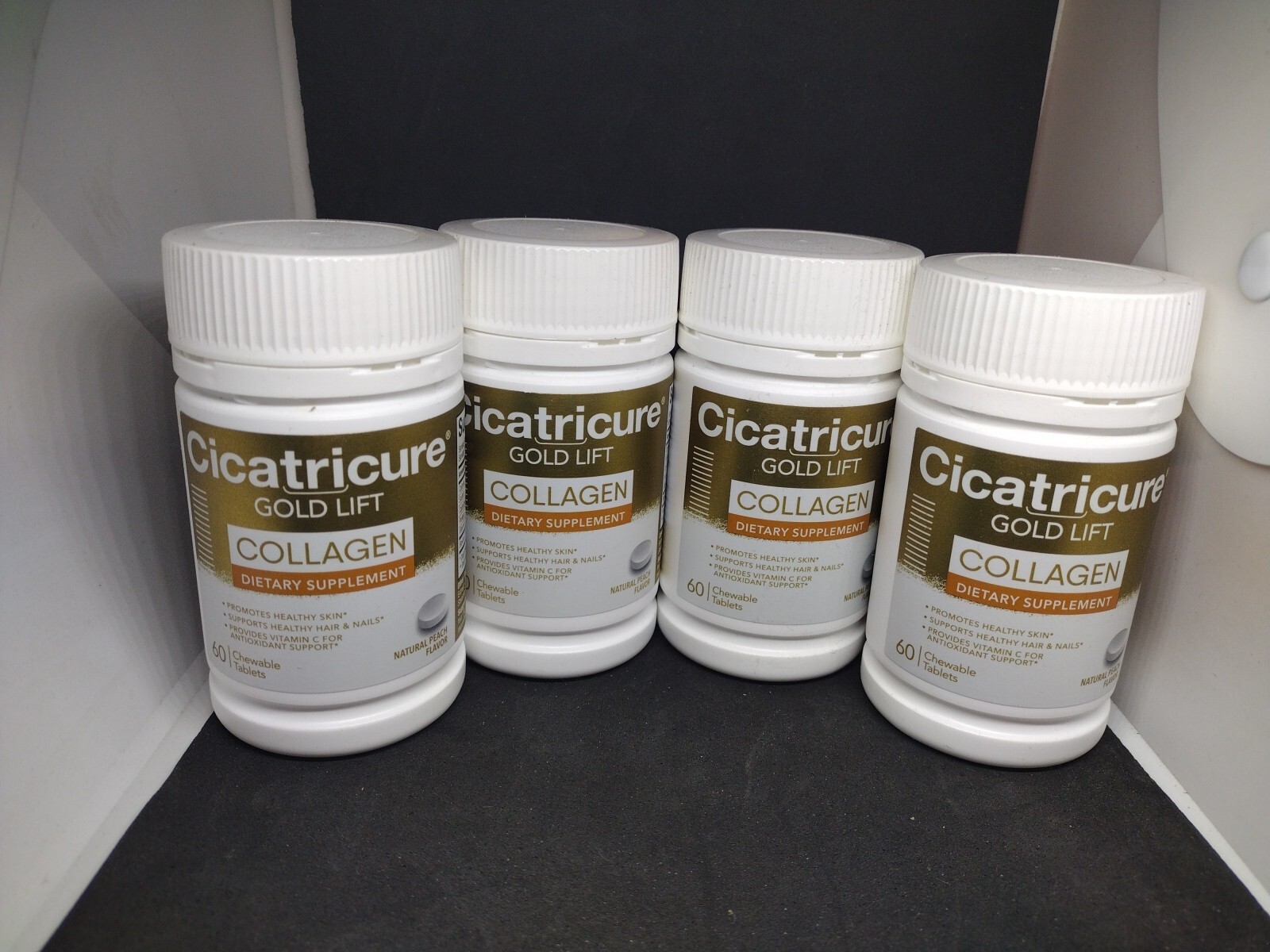 Lot of Cicatricure Gold Lift Chewable Collagen Tablets!! Santanfldad special!