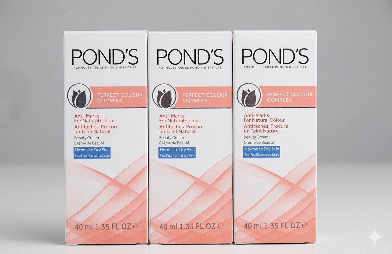 POND’S Perfect Colour Complex Anti-Marks Beauty Cream 40ml Normal Dry Skin 3Pk