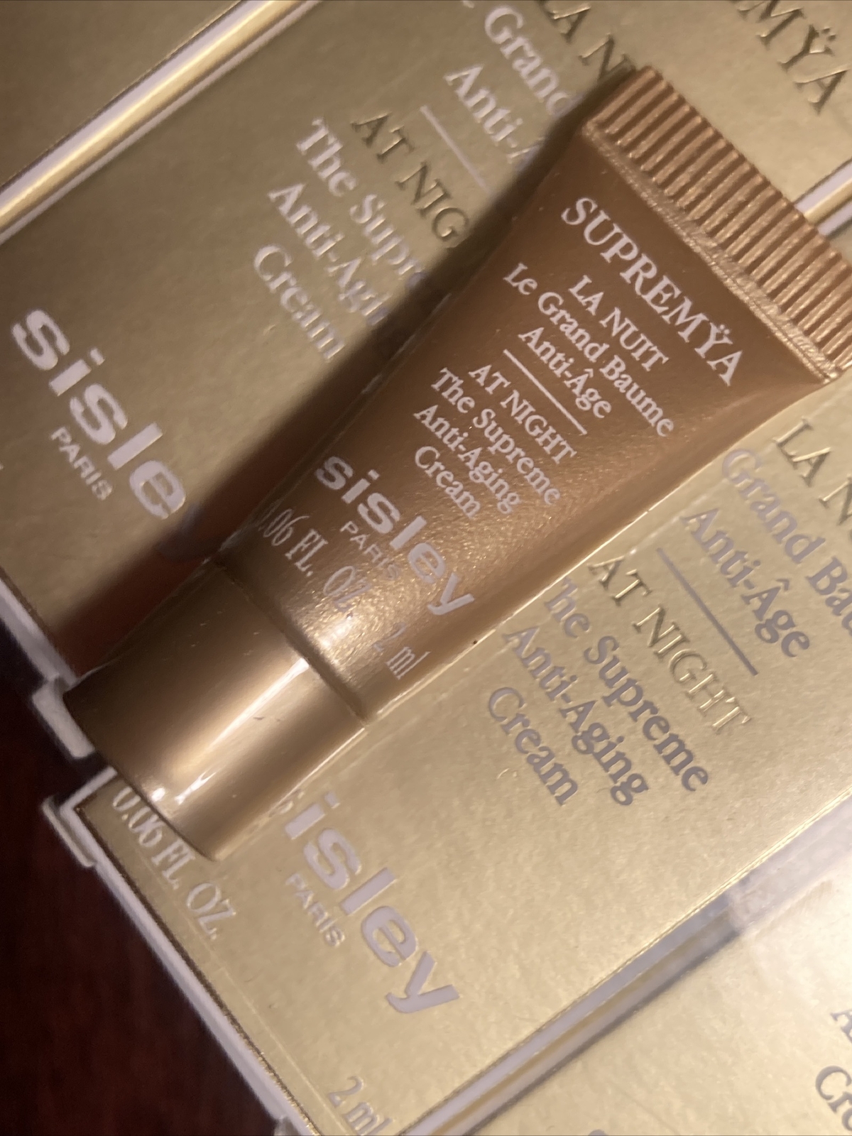 10 Sisley Supremya GRAND BAUME At Night The Anti-Aging Cream 2ml= 20ml NEW !