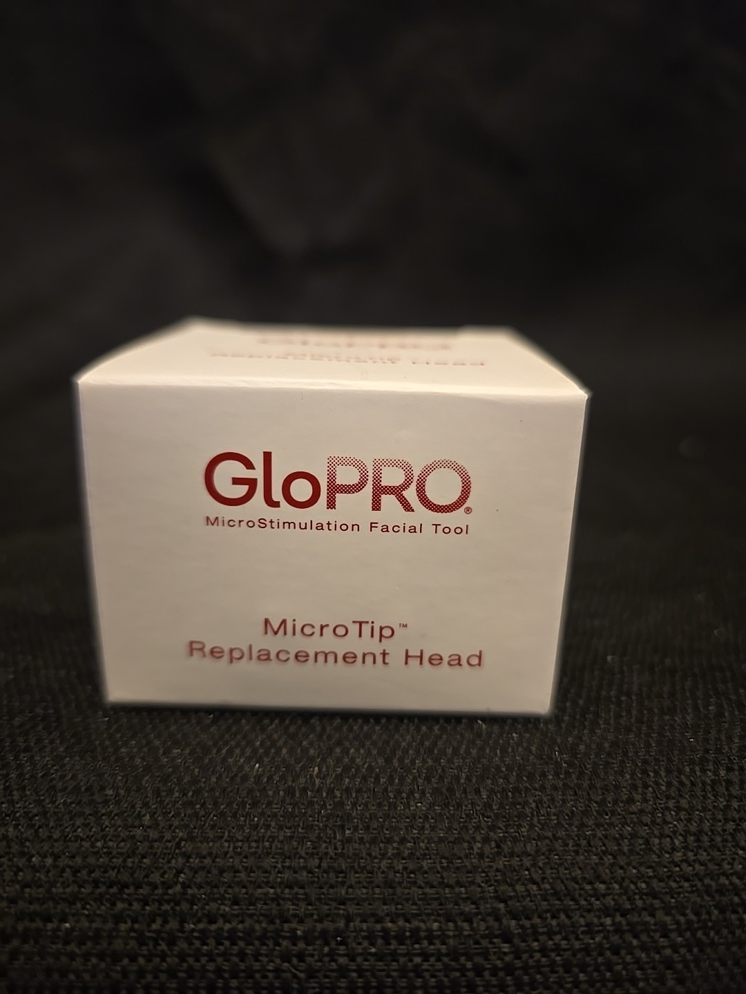 BeautyBio GloPRO FACE Microtip Attachment Head White New
