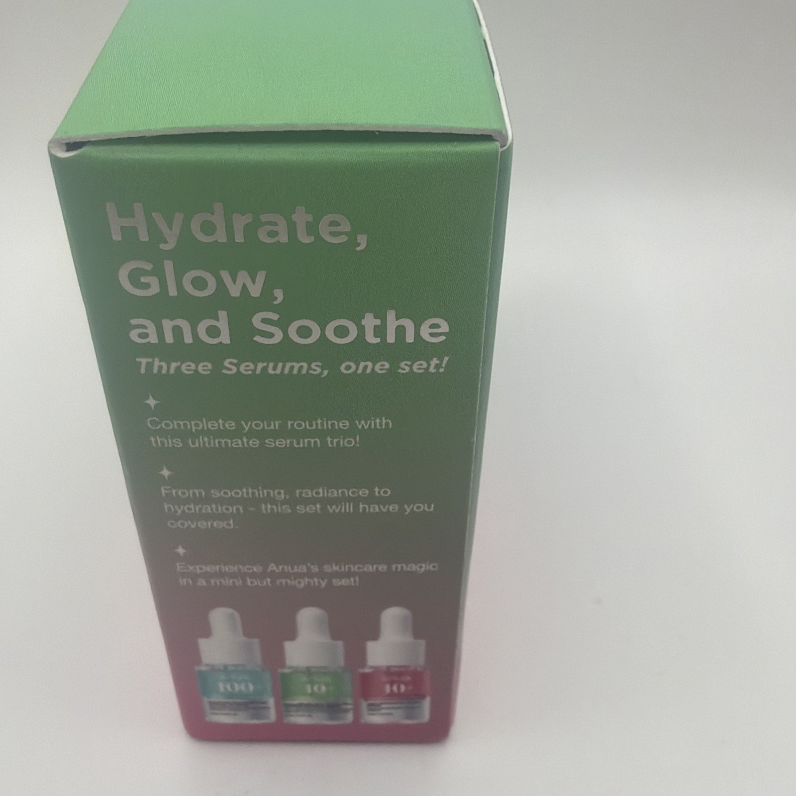 Anua Serum Discovery Trio • 10ML each • 3 Travel Size Bottles • New