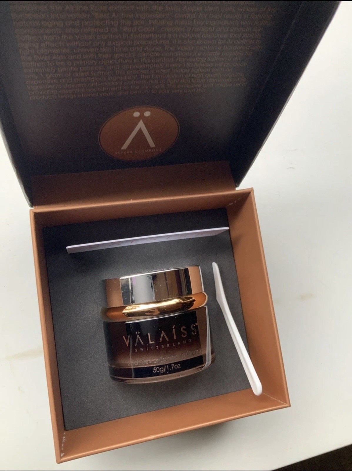 Valaiss Black Caviar Balancing Cream Step 3- 50mL 1.7 oz NEW