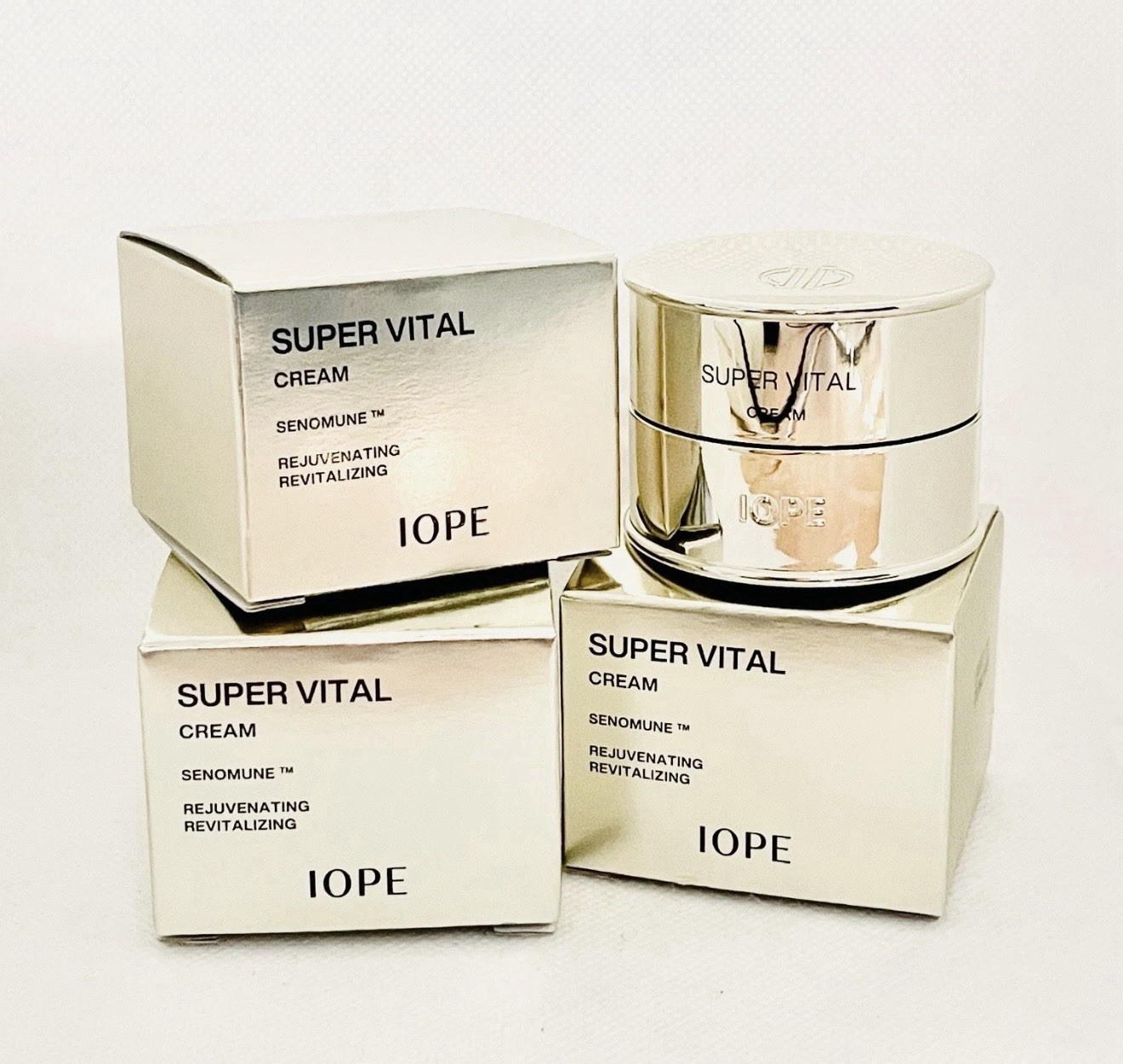 IOPE Super Vital Cream 30mL (10ml x 3pcs), 2025′ New Edition