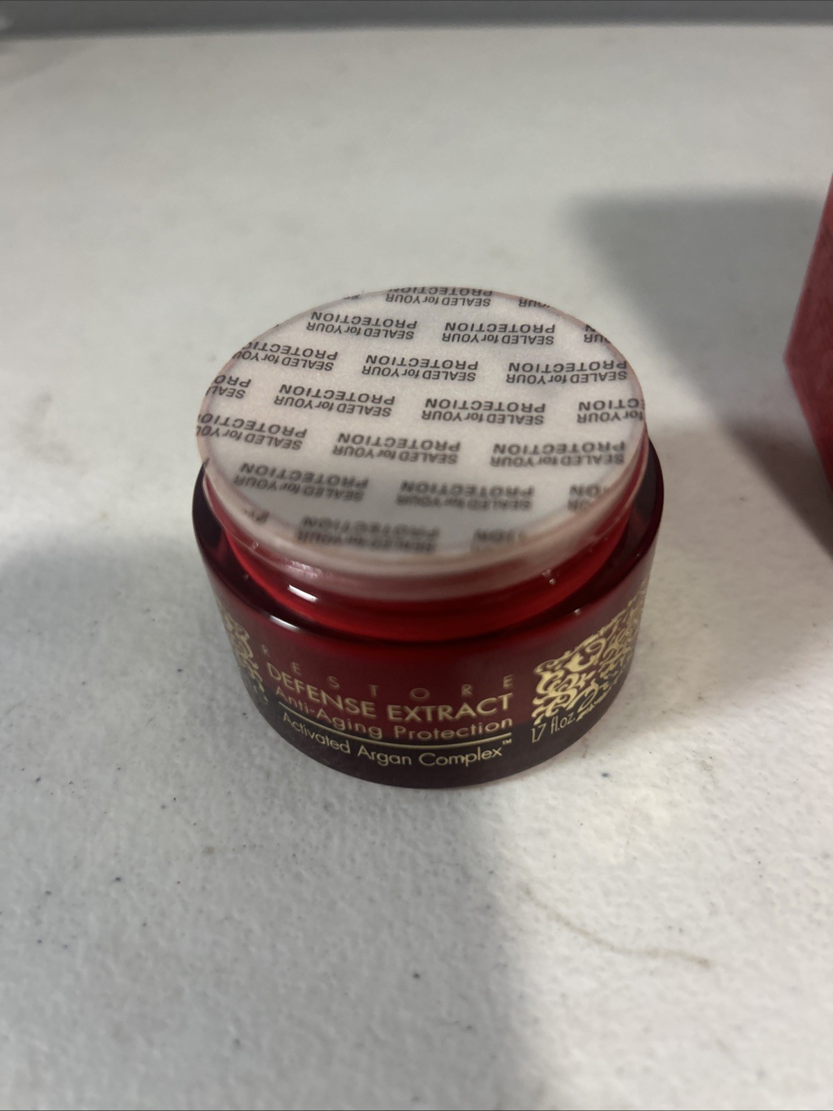 RARE Active Argan 02.3 Restore Defense Extract Protection Cream 1.7 Fl. Oz. 50ml
