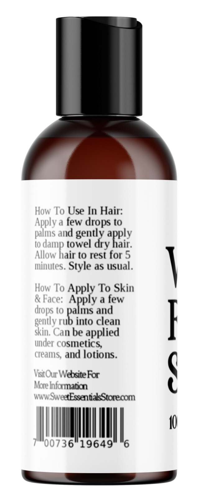 Organic Rosehip Seed Oil | 2oz | Imported From Chile | 100% Pure | Cold Pressed
