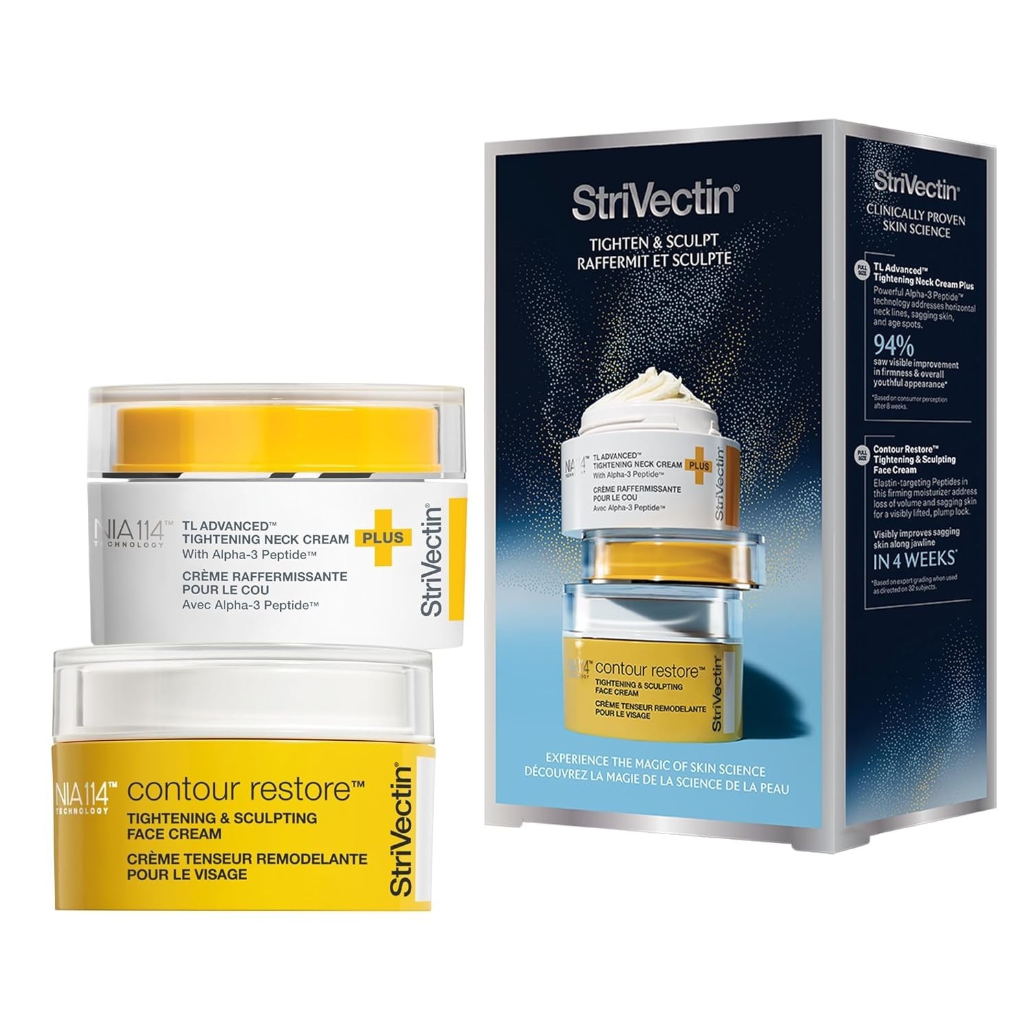 StriVectin TL Advanced™ Holiday Duo Tighten and Sculpt Kit, Brighten and Lift Sk