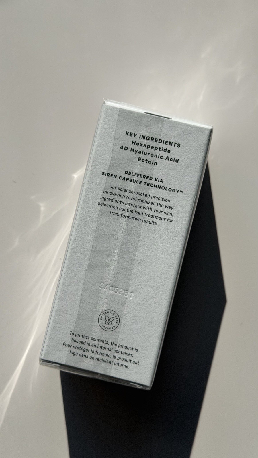 U Beauty The Sculpt Neck + Decollete Concentrate, HA Hexapeptide, 15 mL