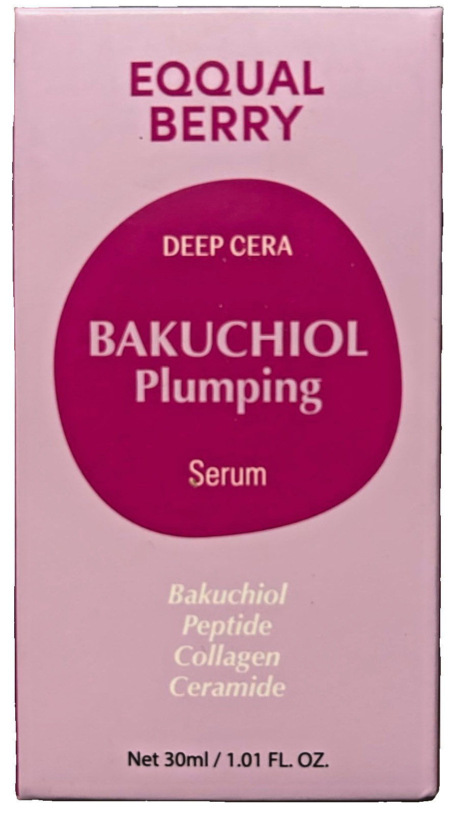 Eqqualberry (2-Pack) Bakuchiol Plumping Serum Hydrating Pore & Wrinkle Minimizer