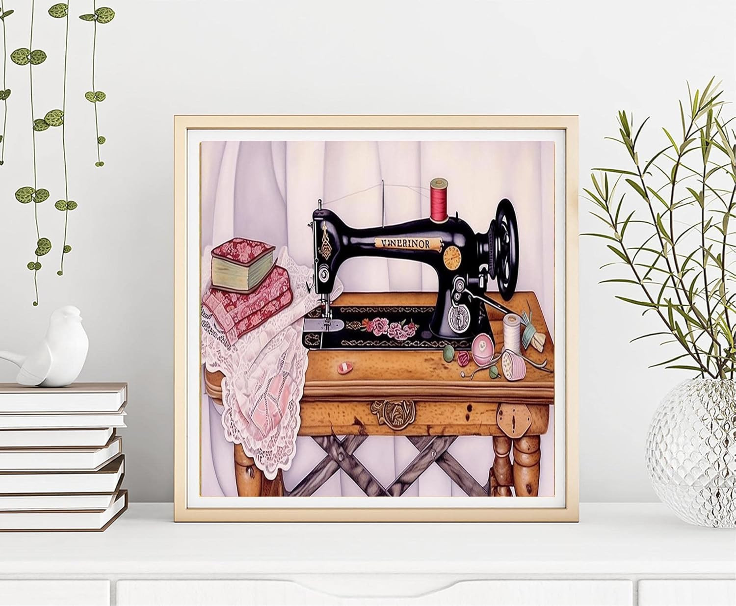 Diymood DIY 5D Diamond Painting Kits for Adults Sewing Machine – Diamond Art Kit