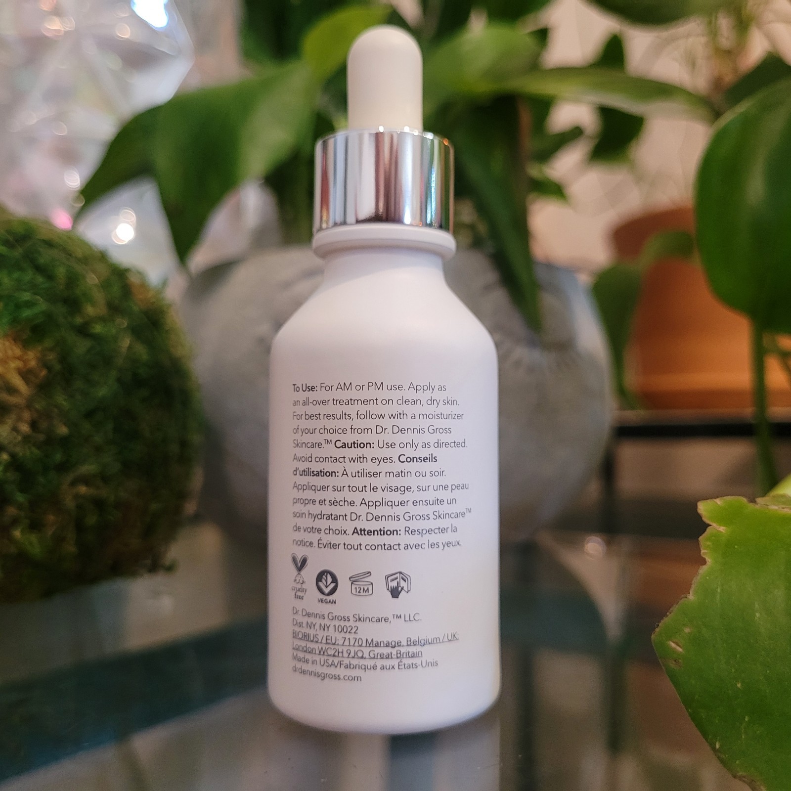 Dr Dennis Gross Alpha Beta Pore Perfecting Refining Filter Effect Blur Serum 1oz