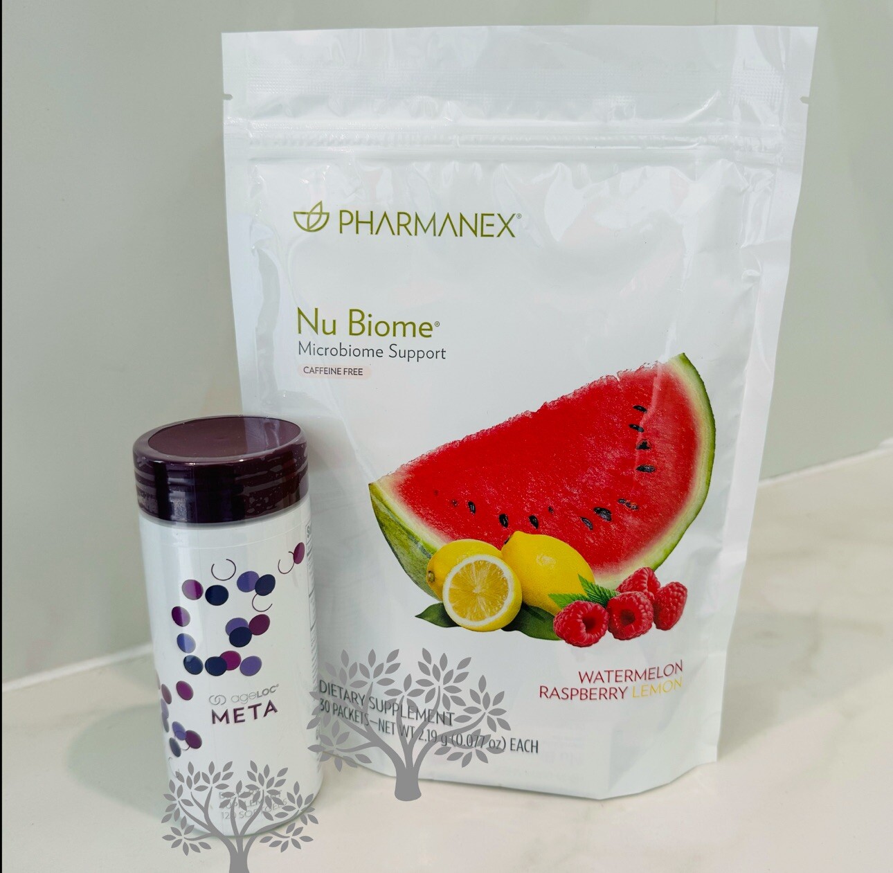 Nu Skin Pharmanex Nu Biome Caffeine FREE + AgeLoc Meta NuSkin Gut Health 05-25