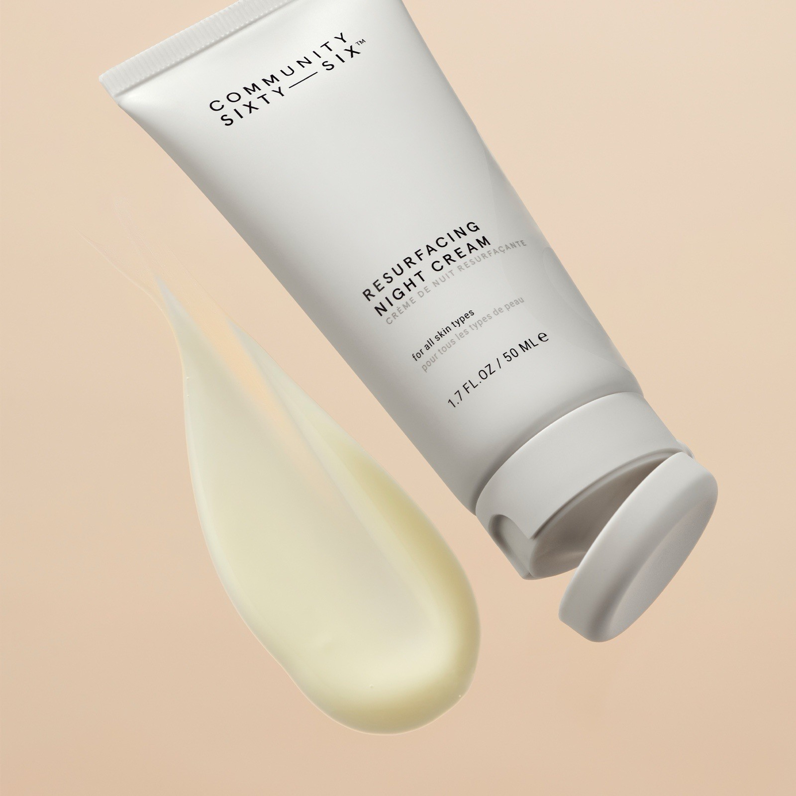 Community Sixty-Six Resurfacing Night Cream 1.7 oz / 50ml (New in Box)