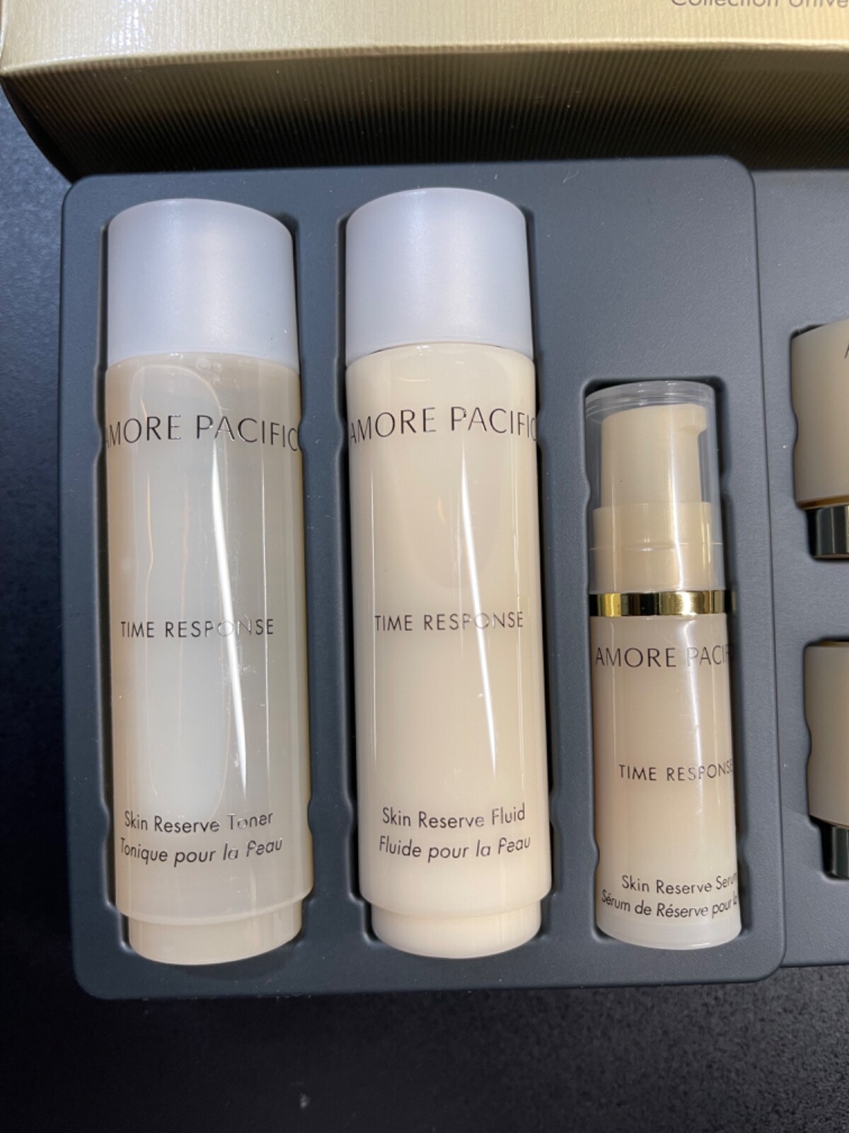 S016 AMORE PACIFIC TIME RESPONSE MINI SIZE FULL SET 6pcs ANTI AGING, Exp 2025