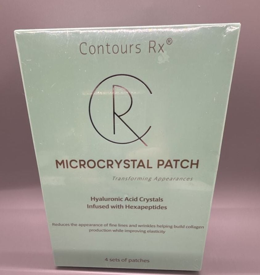 Contours Rx Microcrystal Patch Hyaluronic Acid Hexapeptide (4 Sets) EXP 2025