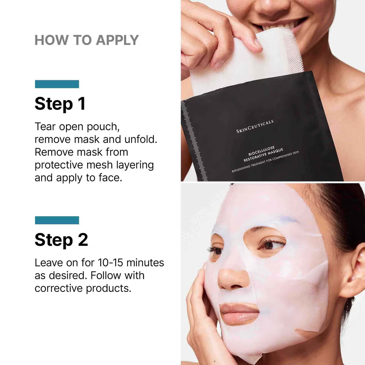 Skinceuticals Biocellulose Restorative Masque 6 Masks NEW – SALE – FREE SHIPPING