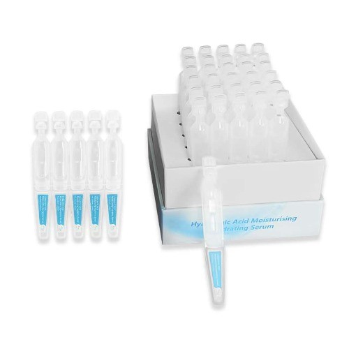 BIG SALE 60 Pcs Hyaluronic Acid Serum Vials Ultra-Hydrating Glass Skin Treatment
