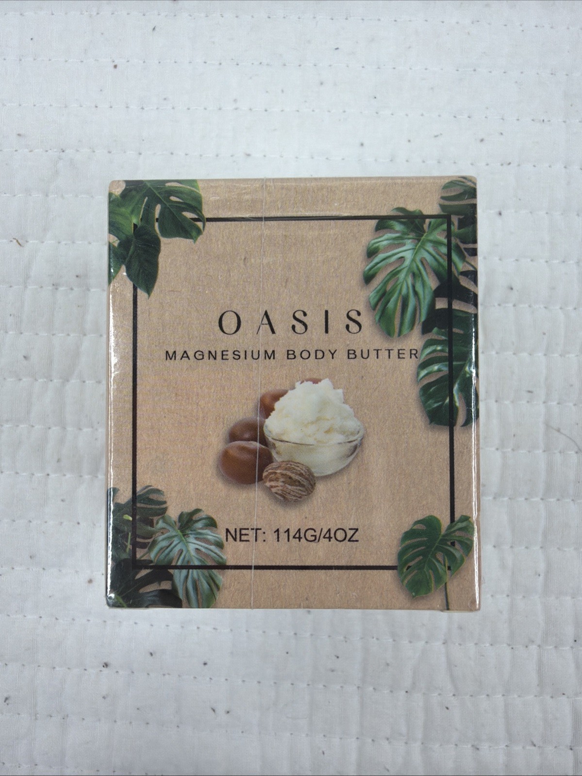 OASIS Wood Sleep Magnesium Body Butter 114G / 4 Oz – New & Sealed