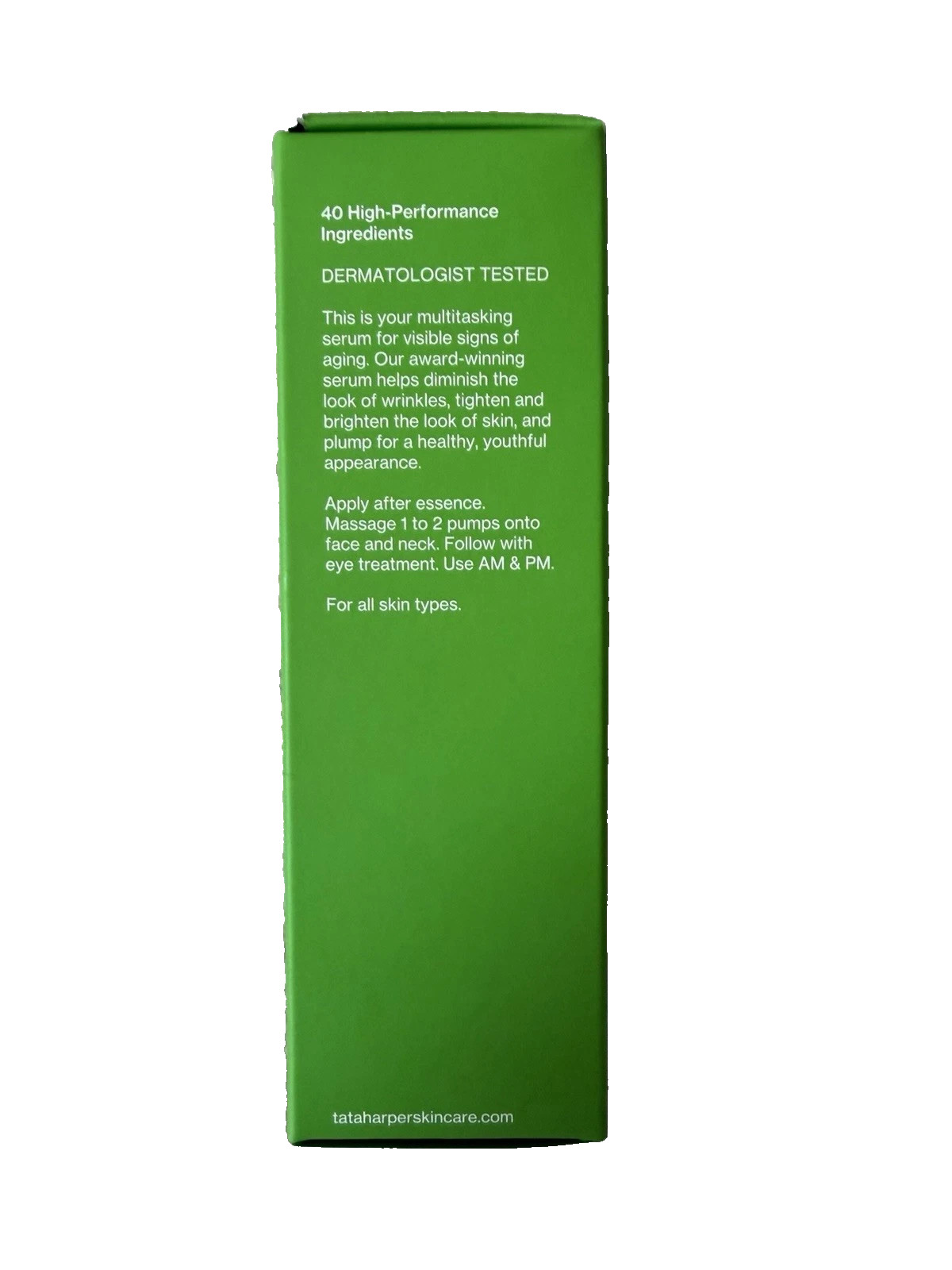 Tata Harper Rejuvenating Serum Intensive Age Defense 1 oz (30ml) New in Box