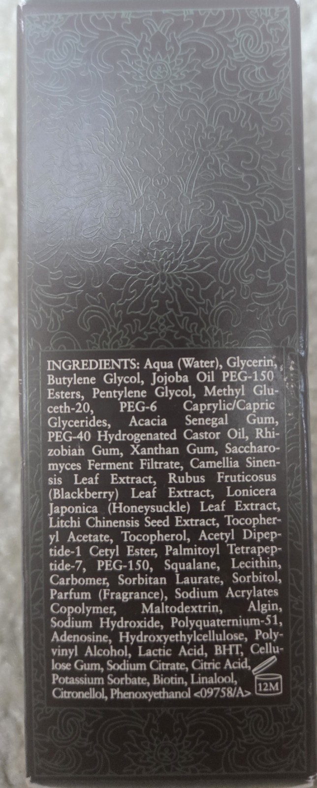 Fresh Black Tea Age-Delay Firming Serum w-honeysuckle leaf Extract 1 oz NIB HTF