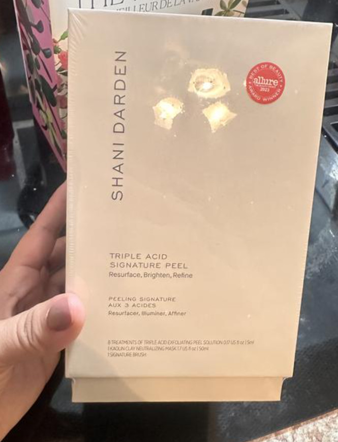 Shani Darden Skin Care Triple Acid Signature Peel Authentic US Stock Facial Mask