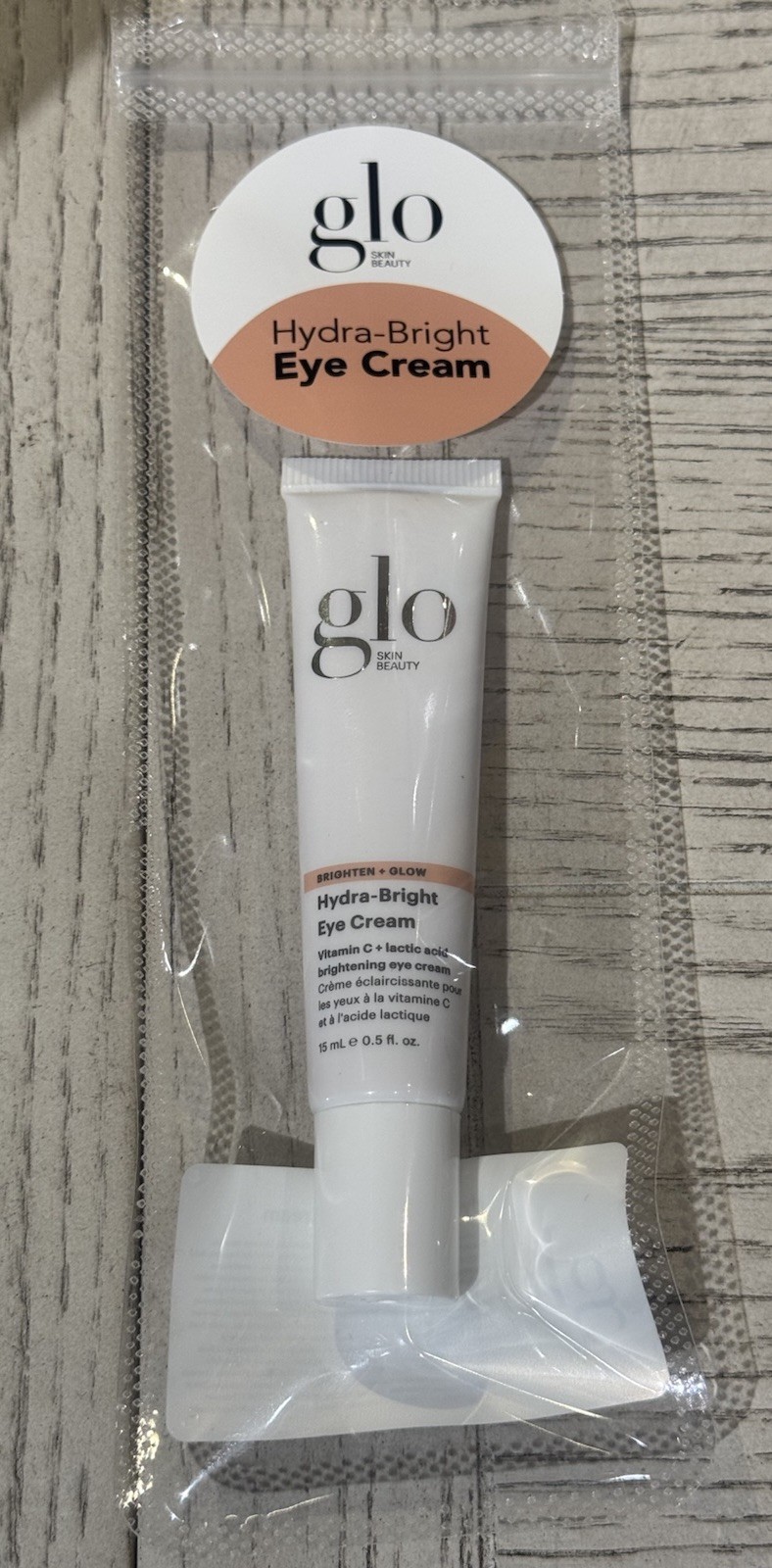 Glo Skin Beauty Brighten + Glow Hydra-Bright Eye Cream 15 ml/0.5 fl oz