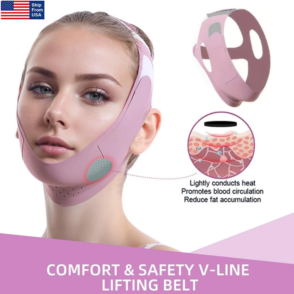 Adjustable V-Line Face Lifting Strap Chin&Cheek Lifter Women Face Lifting Device