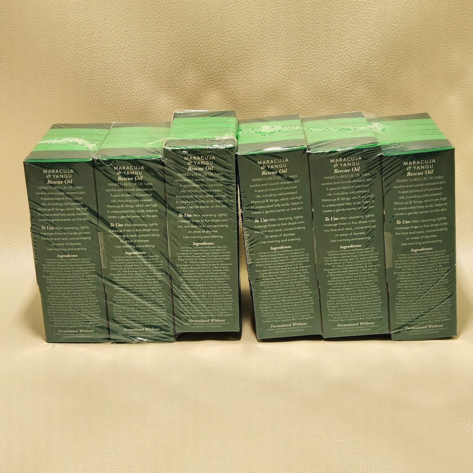 Sundial Brands Nyakio Maracuja And Yangu Rescue Oil Restore 1 oz Lot of 6 New