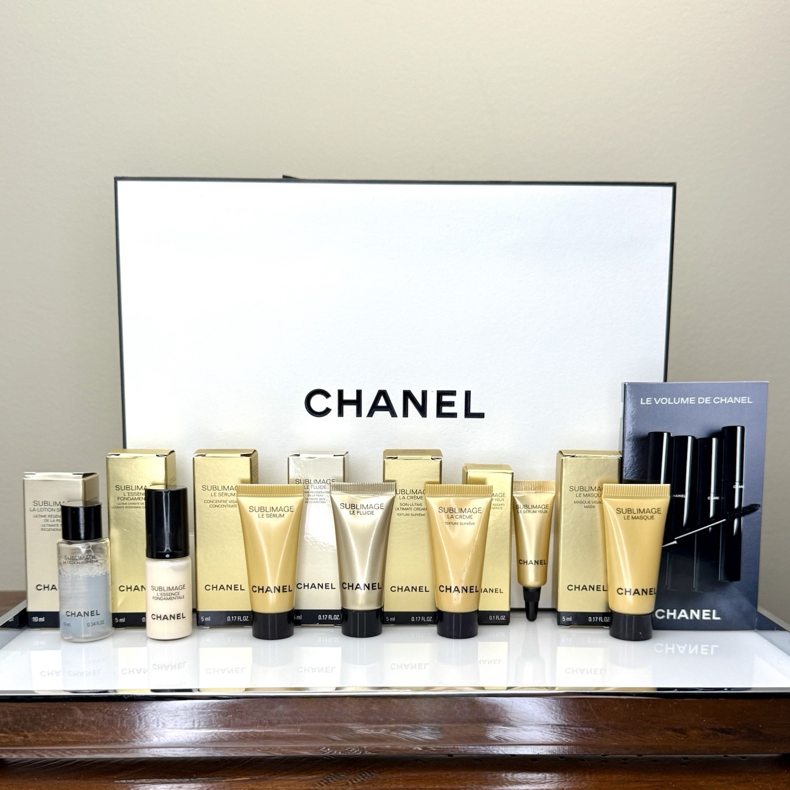 CHANEL SUBLIMAGE •Skincare Discovery Travel Set