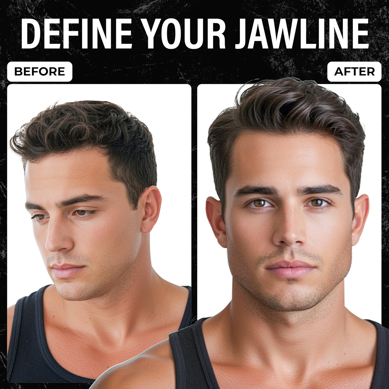 Jaw Exerciser for Men & Women | 3 Resistance Levels Silicone Jawline Shaper S…