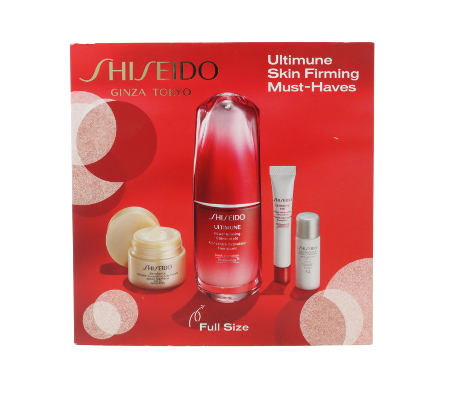 Shiseido Ultimune Skin Firming Must-Have 4 Pcs Set , New With Box