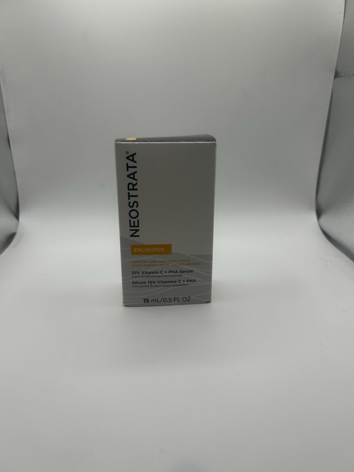 NeoStrata Enlighten 15% Vitamin C + PHA Brightening Face Serum 15ml New Sealed B