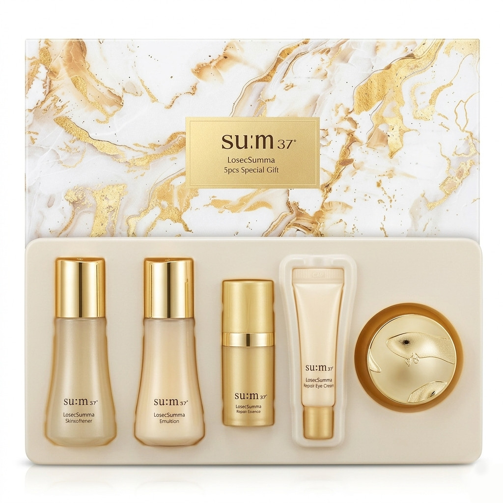 SU:M37 LosecSumma 5pcs Special Gift Anti Set Aging Moisture K-Beauty