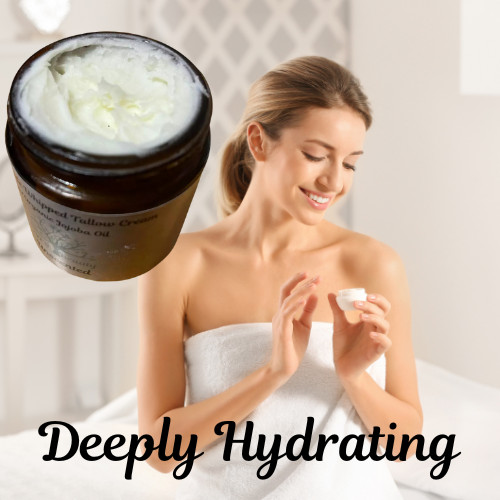 Tallow Face & Body Cream CHOOSE SCENT 100% Grass Fed Beef All-Natural Scents