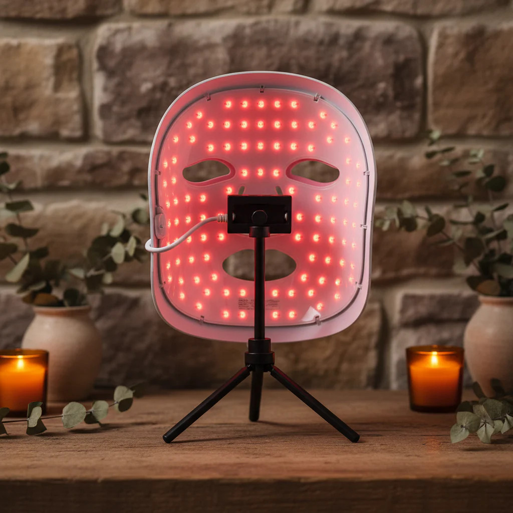 Red Light Therapy Mask | Wrinkle Reduction | Collagen Booster | AntiAging Device