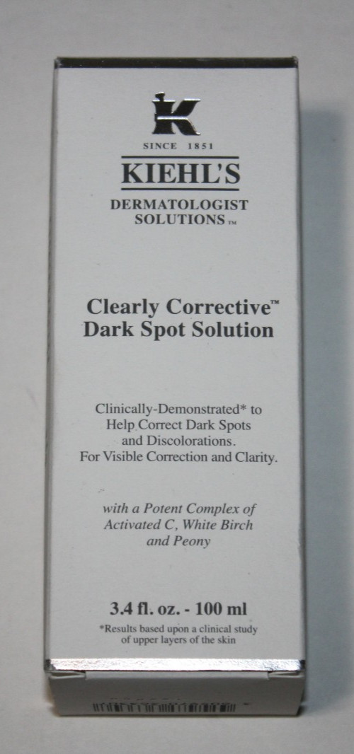 Kiehl’s Clearly Corrective Dark Spot Solution – 3.4 oz 100 ml AUTHENTIC NEW
