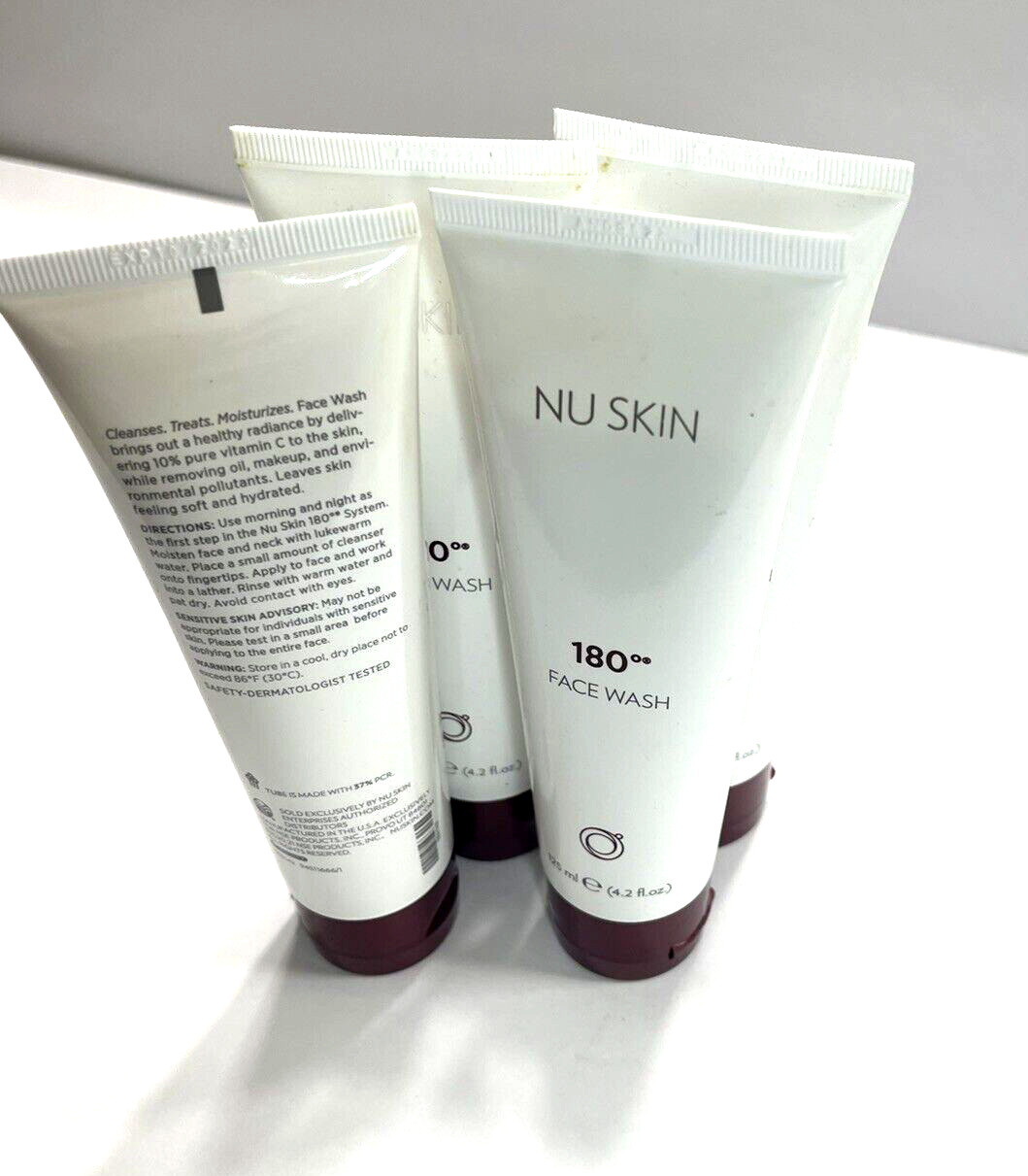 Nu Skin 180° Face Wash With 10% Pure Vitamin C 4.2 FL OZ / 125. ML