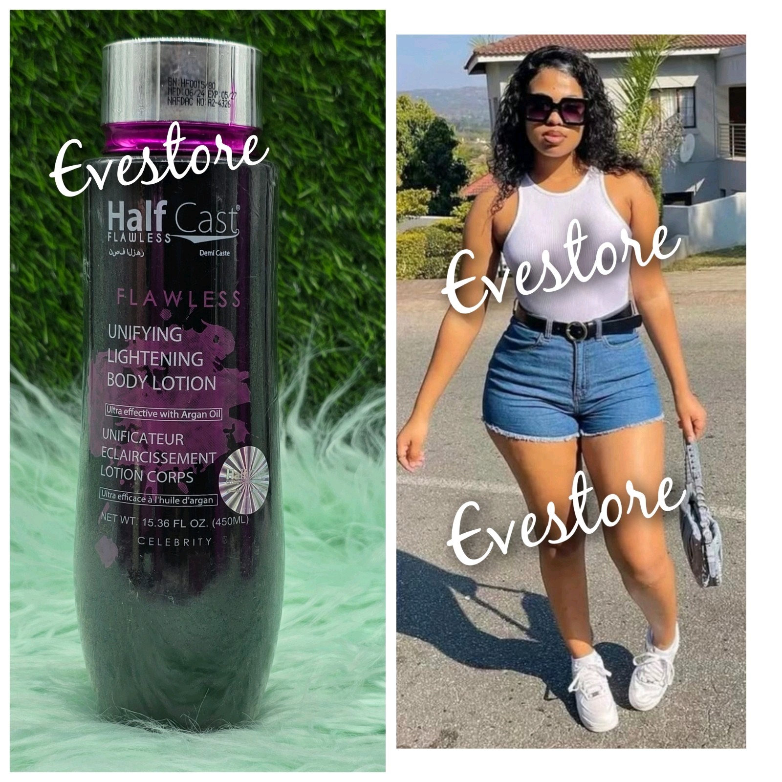 Glow Flawless Unifying Lightening Lotion, Soap