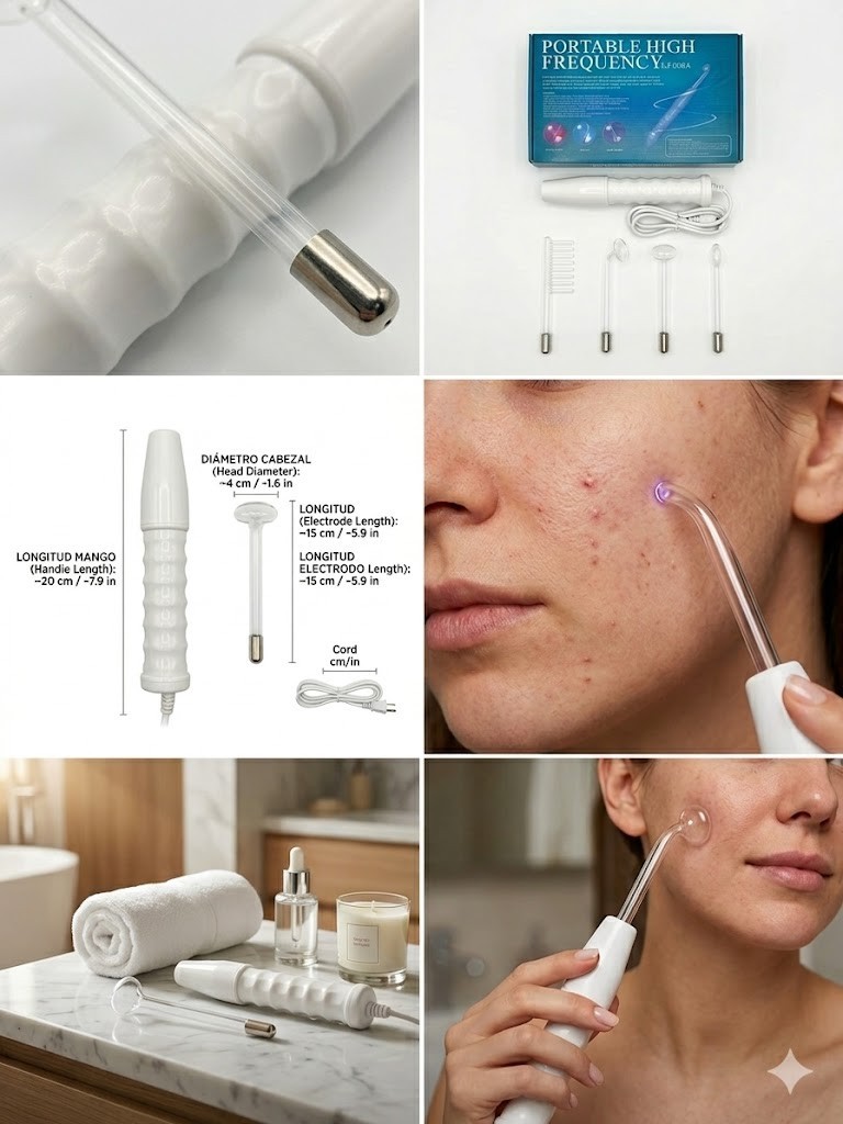 Home Facial Wand Machine Acne Anti Aging Hair Scalp Care Set Hair Treatment Set