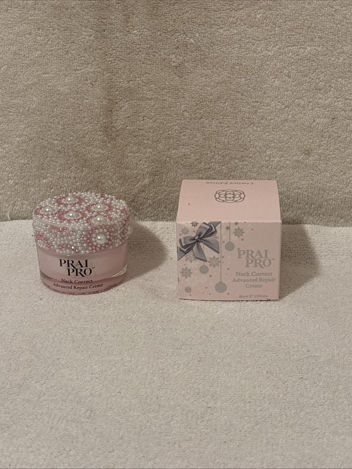 Prai Pro Neck Correct Advanced Repair Crème 1.75 Fl. Oz. NEW SEALED FREE SHIP