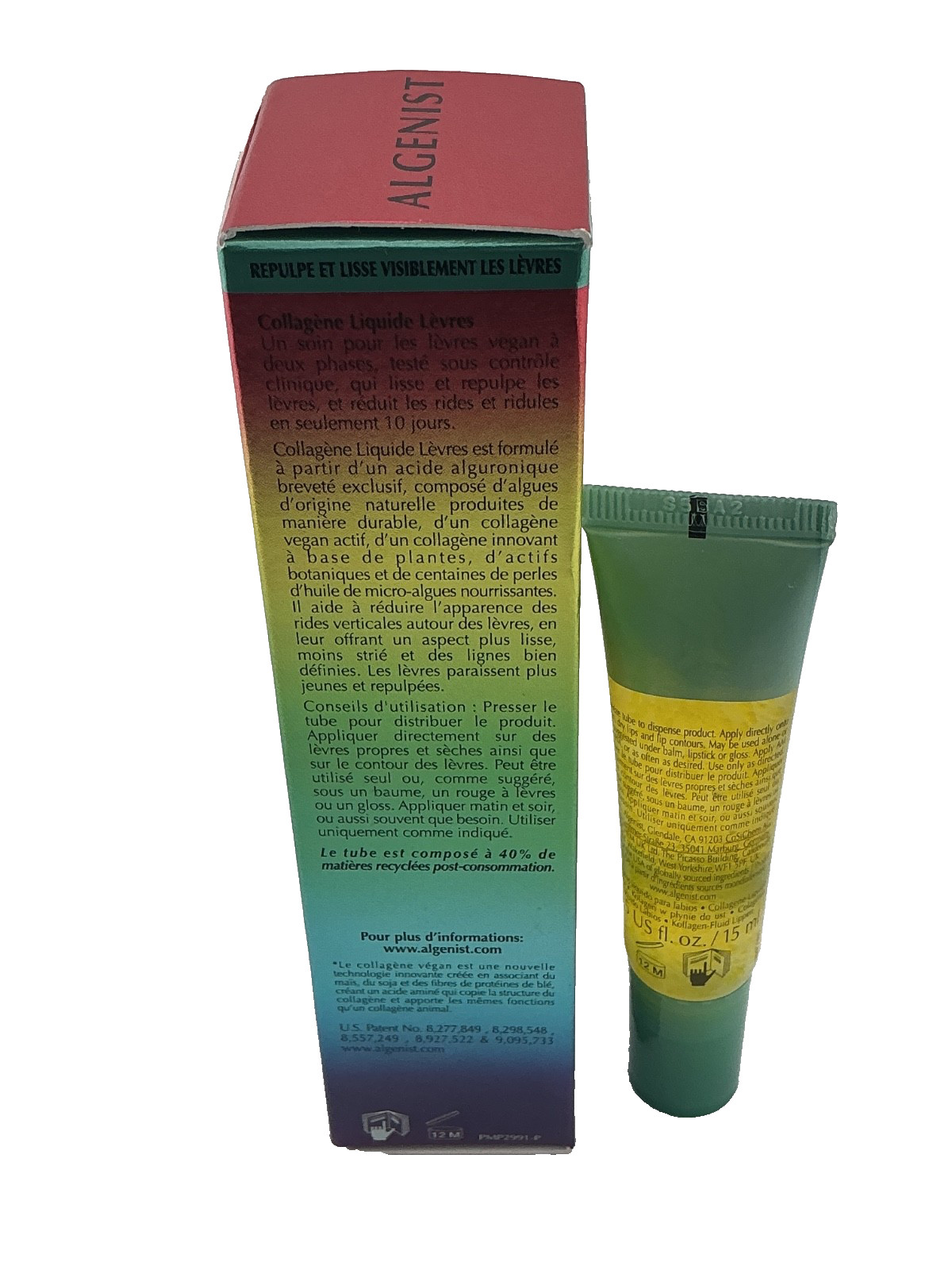 Algenist GENIUS Liquid Collagen Lip 0.5 oz/15 ml NEW IN BOX!