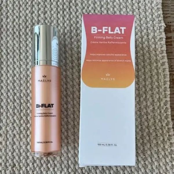 MAELYS B-FLAT belly Firming cream 3.4 oz / 100 ml Boxed
