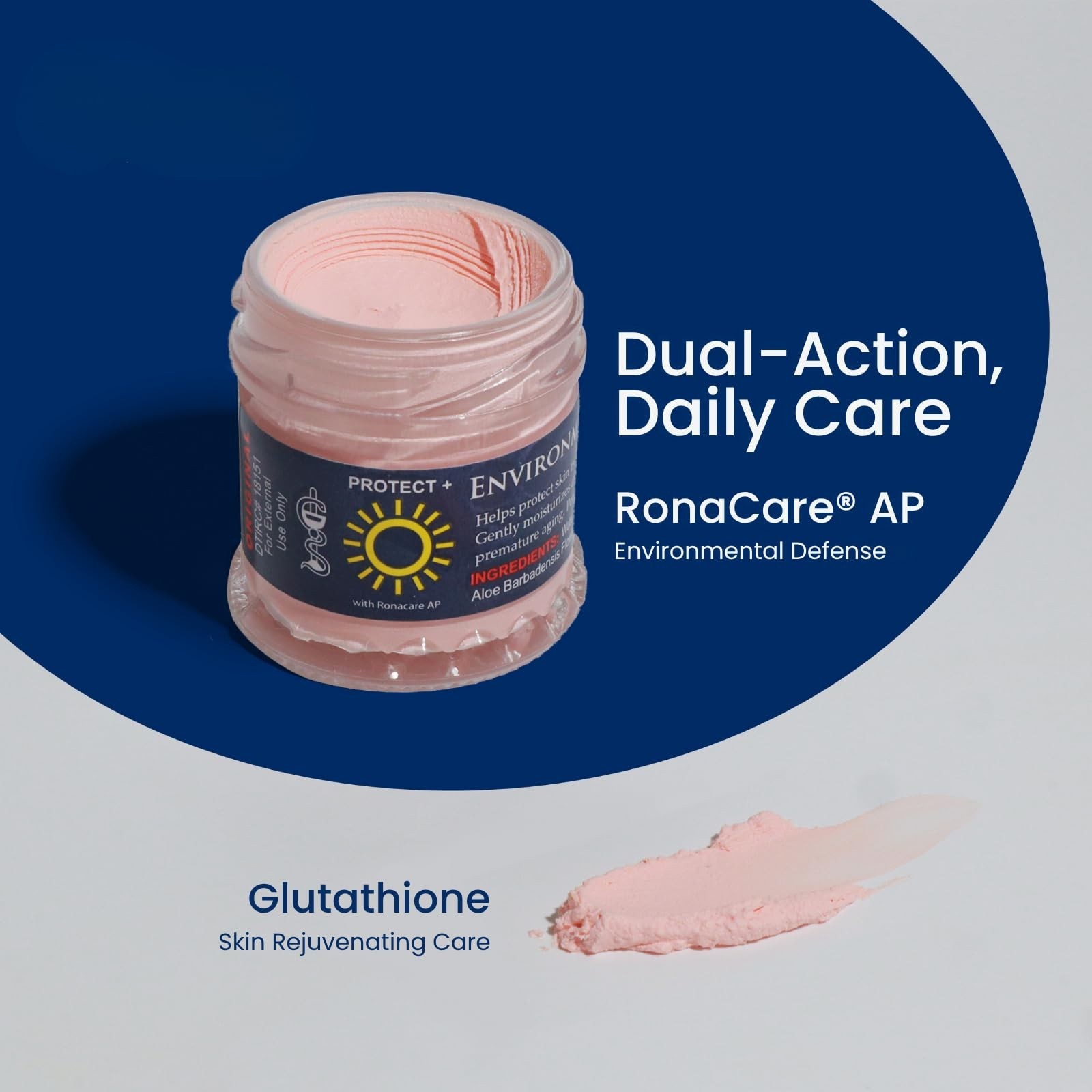 Dalfour Beauty Glutathione Brightening Cream Protect – Advanced Moisturizing