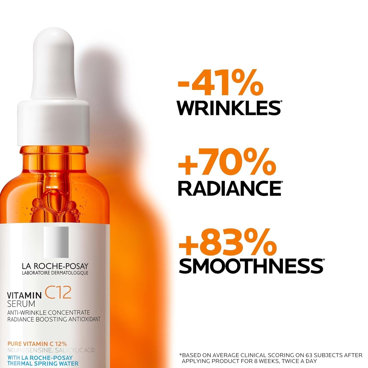 NEW La Roche-Posay Pure Vitamin C12 Serum – 30ml Anti-Aging Concentrate