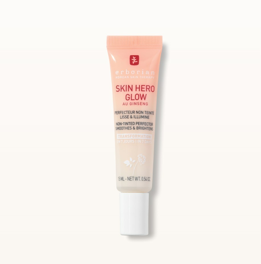 Erborian Skin Hero Glow, Non Tinted Hydrates & Smooths – Korean Glass- Finish