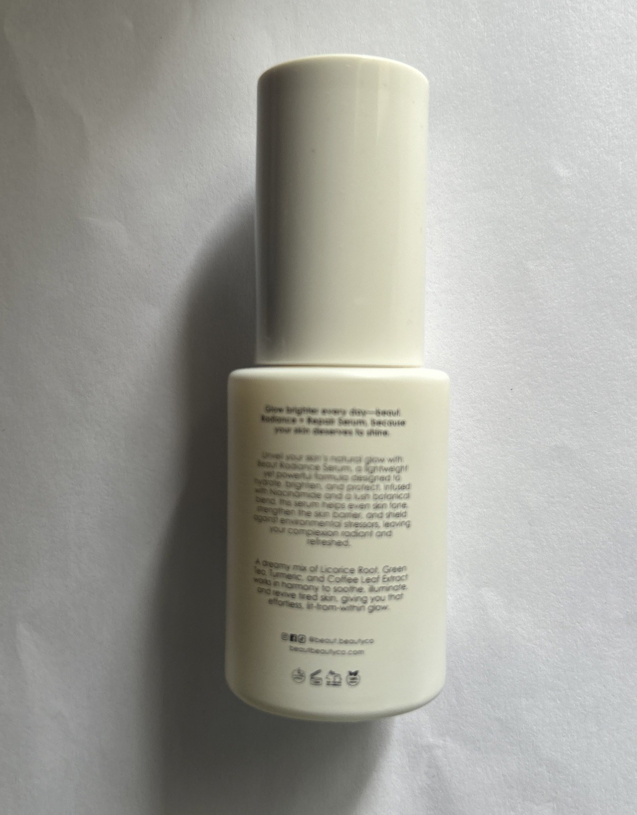 BEAUT.BEAUTYCO RADIANCE SERUM 1 oz Exp. 04/2028