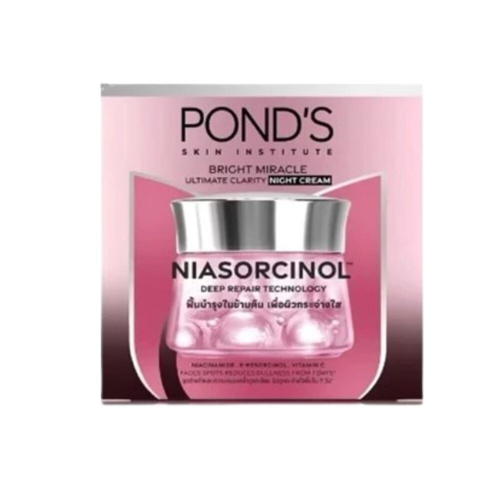 Pond’s Bright Niasorcinol Real Ultimate Miracle Set Cream Day Night Face Skin Cl