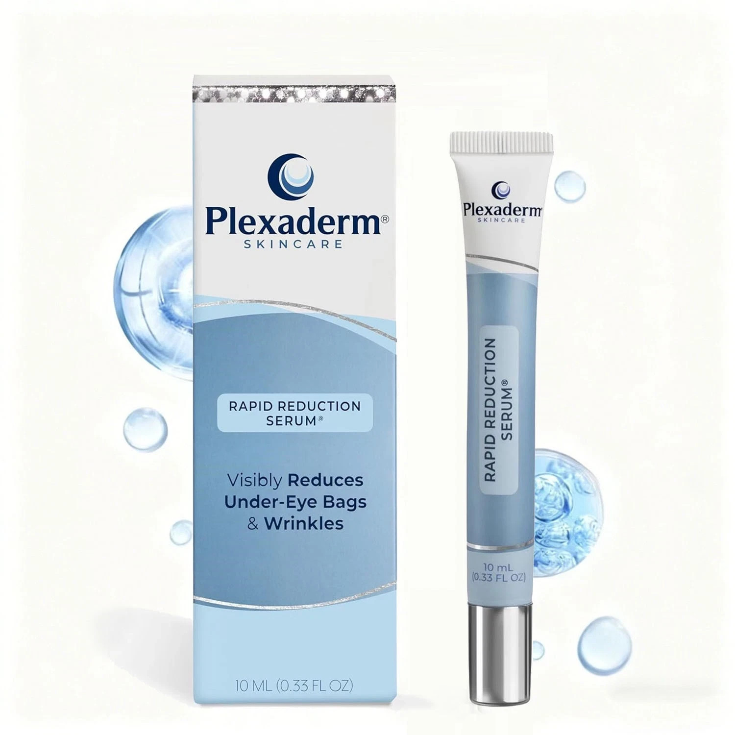 Plexaderm Rapid Reduction Serum – Visibly Reduces Under-Eye Bags and Wrinkles
